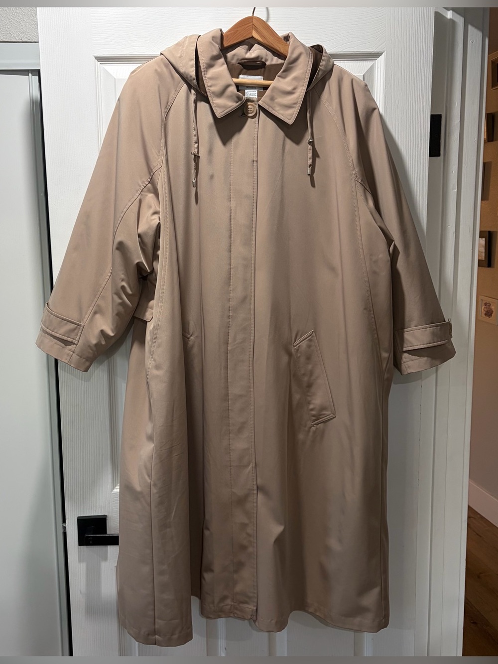 Tog Shop Hooded Trench Coat with Removable Lining